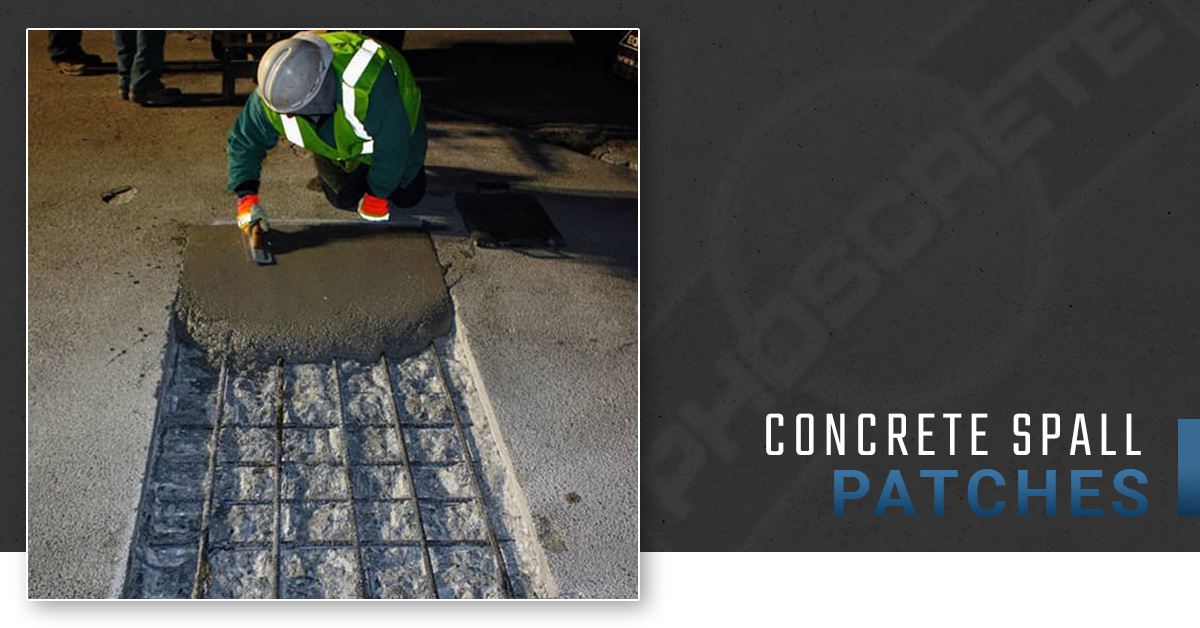 Repairing Small Cracks Or Spalled Concrete Surfaces