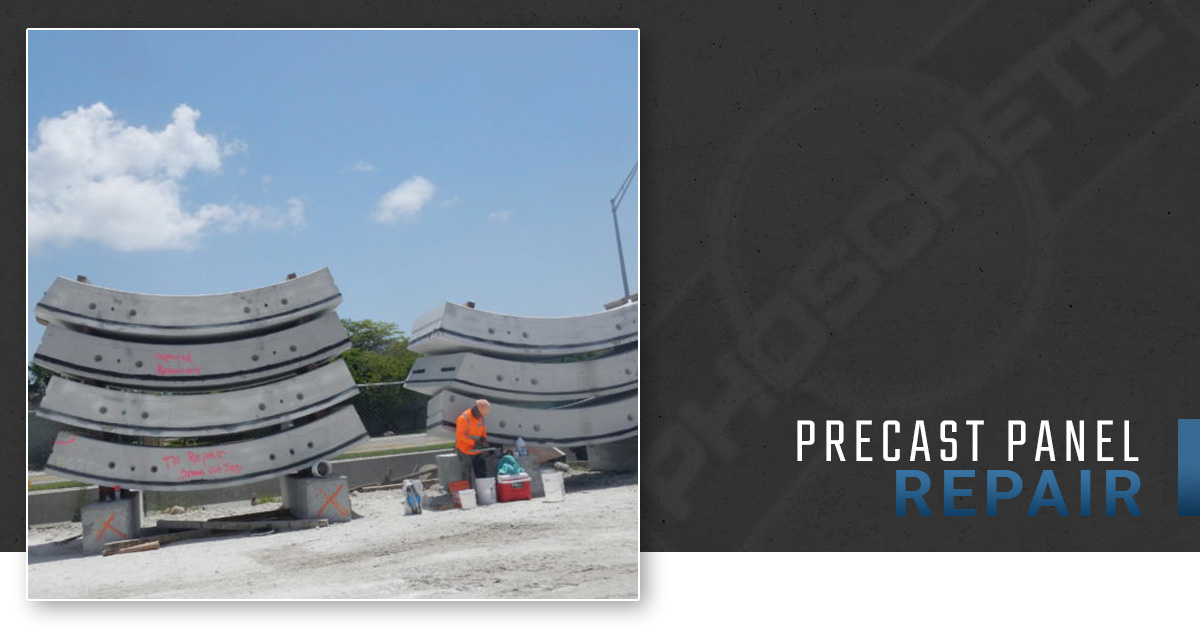 How to Repair a Precast Concrete Panel?