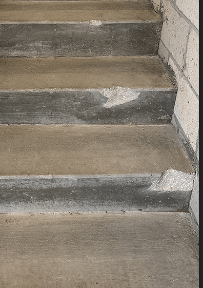 Before Concrete Repair